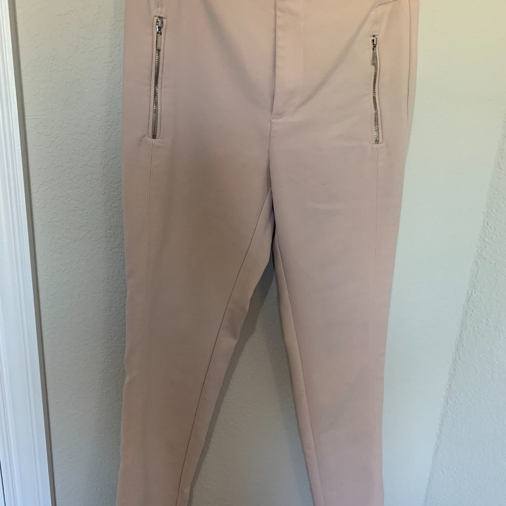 Zara Light Pink Pants with Front Pockets - XS